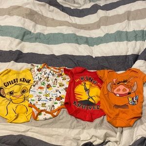 Lion king onesie bundle